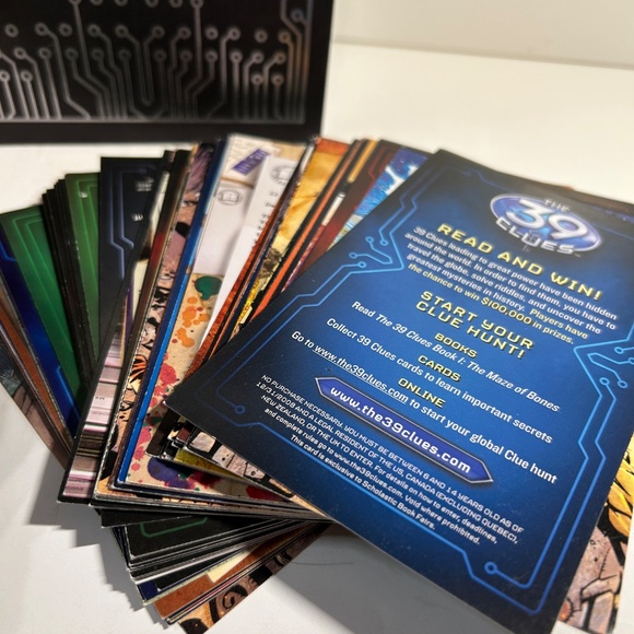 39 Clues Hardcover Books 1-8 plus bonus book and cards - Picture 14 of 16